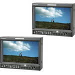 Ikegami 9" HLM-904WR Multi-Format LCD Color Monitor (2 Pack)