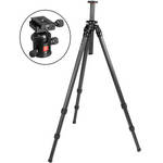 Oben CT-2320 3-Section Carbon Fiber Tripod with BB-1 Ball Head Kit