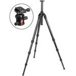 Oben CT-2420 4-Section Carbon Fiber Tripod with BB-1 Ball Head Kit