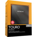 Hitachi 750GB Touro Mobile USB 2.0 Hard Disk Drive (Black)