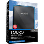 Hitachi 750GB Touro Mobile Pro USB 3.0 Hard Disk Drive (Black)
