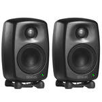 Genelec 6010AMM Bi-Amplified Nearfield Monitor Speaker (Pair, Mystic Black)
