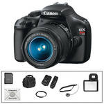 Canon EOS Rebel T3 Digital Camera w/18-55mm IS II Lens & Basic Accessory Kit
