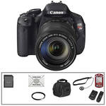 Canon EOS Rebel T3i Digital Camera w/18-135mm Lens & Basic Accessory Kit