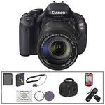 Canon C�mera Digital EOS Rebel T3i com Lente de 18-135mm e Kit de Acess�rios Deluxe