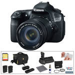 Canon EOS 60D Digital SLR Camera with 18-135mm Lens & Deluxe Accessory Kit
