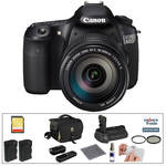Canon EOS 60D Digital SLR Camera with 18-200mm Lens & Deluxe Accessory Kit
