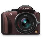 Panasonic Lumix DMC-G3 Mirrorless Micro Four Thirds Digital Camera with G Vario 14-42mm f/3.5 - 5.6 Lens (Brown)