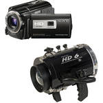 Equinox HD6 Underwater Housing with Sony HDR-PJ50V Camcorder