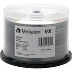 Verbatim VX Shiny Silver 4.7 GB DVD-Recordable Discs (Pack of 50)