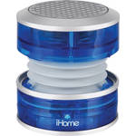 iHome iHM60 "CrystalTunes" Portable MultiMedia Speaker (Blue)