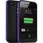 Mophie juice pack plus Battery Extender for iPhone 4 (Purple)