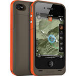 Mophie juice pack plus Outdoor Edition Battery Extender for iPhone 4/4S (Orange)