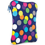 Built NY 15-16" Laptop Sleeve (14.0 x 16.75 x 1", Scatter Dot with Scuba Blue Interior)