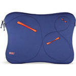 Built NY 15-17" Cargo Laptop Sleeve (Navy Blue with Orange Interior)