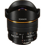 Rokinon 8mm Ultra Wide Angle f/3.5 Fisheye Lens for Nikon F Mount