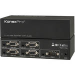 KanexPro VGA 1 x 4 Splitter with Audio