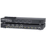 KanexPro HDMI True 4 x 4 Matrix Switcher over CAT5e/6 with RS-232