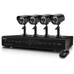 Swann SWDVK-425504C Camera Security Monitoring System (4-Channel)