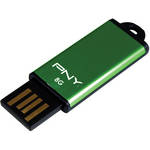 PNY Technologies 8GB Micro Slide Attaché (Green)