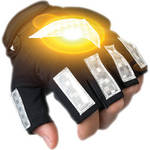Brite-Strike Active Illumination Reflective Sport Gloves (Large)