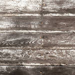 PepperLu Distressed Barnwood Faux Floor Mat (54 x 72")