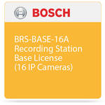 Bosch BRS-BASE-16A Recording Station Base License (16 IP Cameras)