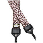 Mod Pink & Brown Leopard Camera Strap Leopard Print Pattern