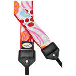 Mod Happy Floral Camera Strap Whimsical Floral Pattern