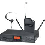 Audio-Technica ATW-2193a Wireless Headworn Microphone System (Black)