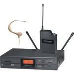 Audio-Technica ATW-2193a Wireless Headworn Microphone System (Beige)