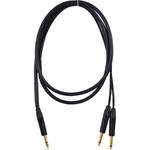 Mogami 1/4" TRS to Dual 1/4" TS Gold Send/Return Cable (2')
