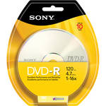 Sony 4.7 GB DVD-R (10 Discs)