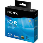 Sony 25 GB BD-R Discs 10-Pack (Spindle)