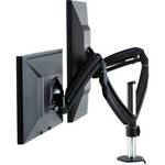 Chief K1 Series Dual Display Column Mount (Black)