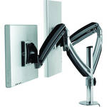 Chief K1 Series Dual Display Column Mount (Silver)