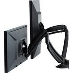 Chief K1 Series Dual Display Desk Clamp Mount (Black)