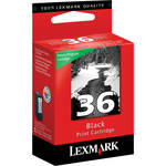 Lexmark 18C2130 #36 Black Ink Cartridge