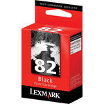 Lexmark 18L0032 #82 Black Ink Cartridge