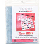 ClearFile Archival-Plus Slide Page, 35mm - 100 Pack