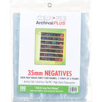 ClearFile Archival Plus Negative Page, 35mm, 7-Strips of 6-Frames - 100 Pack