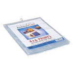 ClearFile Archival-Plus Print Page, Holds Eight 4 x 6" Prints - 100 Pack