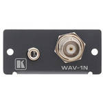 Kramer WAV-1N Wall Plate Insert With BNC & 3.5mm Connectors For A/V