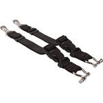 Beneath the Surface Beach Diving Straps with Stainless Steel for Tray System (Black)