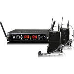 Gemini DUAL-CH UHF PLL WIRELS SYS- 2-HDST/LAV