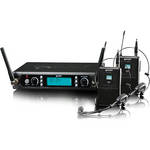 Gemini DUAL-CH UHF PLL WIRELS SYS- 2-HDST/LAV
