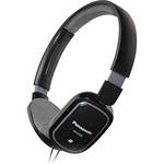 Panasonic RP-HX40 Lightweight On-Ear Stereo Headphones (Black)