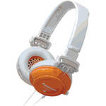 Panasonic RP-DJS-400 DJ Street Style Headphones (Orange)