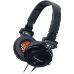 Panasonic RP-DJS-400 DJ Street Style Headphones (Black)