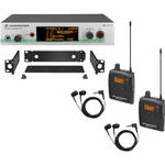 Sennheiser ew 300-2 IEM G3 Wireless Stereo Audio Monitoring System (G: 566-608MHz)